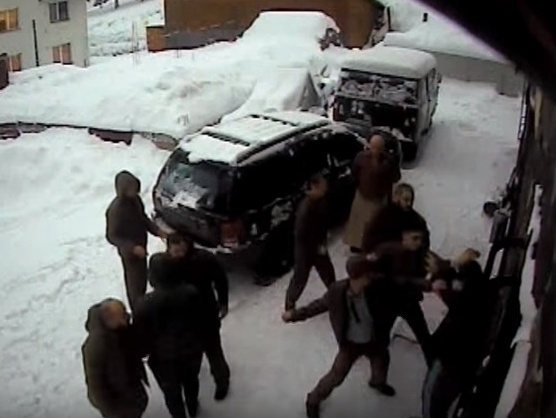 Нацполиция опубликовала кадры драки на Драгобрате. Видео