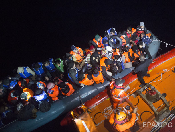 В Эгейском море затонули два судна с мигрантами