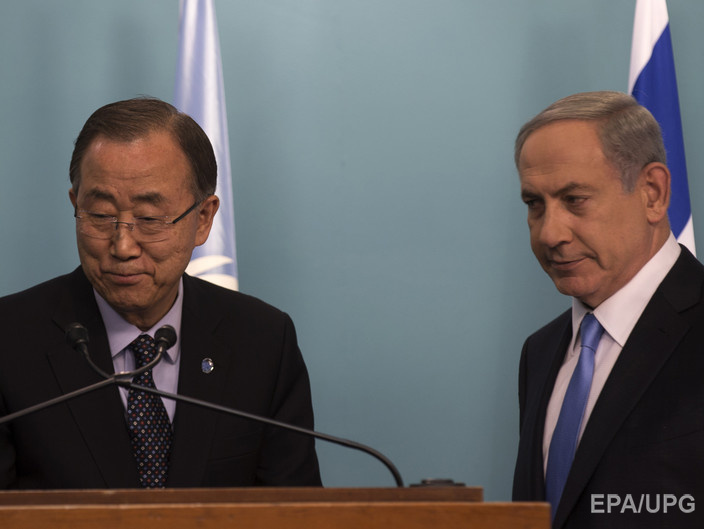 Нетаньяху обвинил Пан Ги Муна в потворстве терроризму