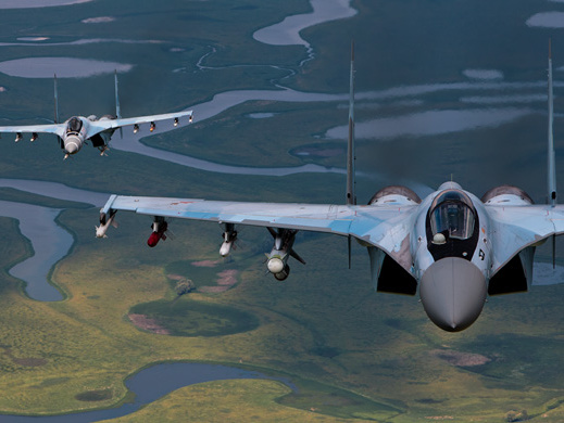 Минобороны РФ подтвердило переброску в Сирию истребителей Су-35С