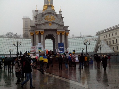Евромайдан. 25 ноября, день пятый. Онлайн-репортаж "ГОРДОНА"