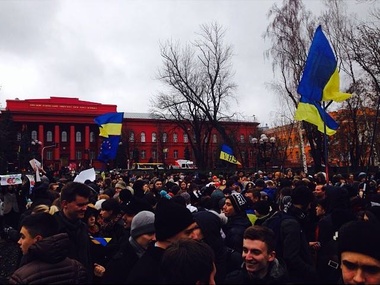 Студенты Могилянки и университета Шевченко объявили общенациональную забастовку