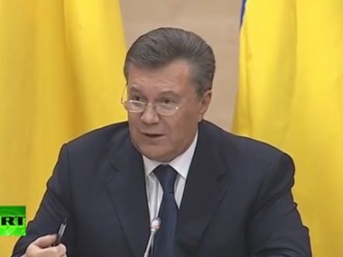 Янукович: Выборы 25 мая незаконны, я не буду принимать в них участия