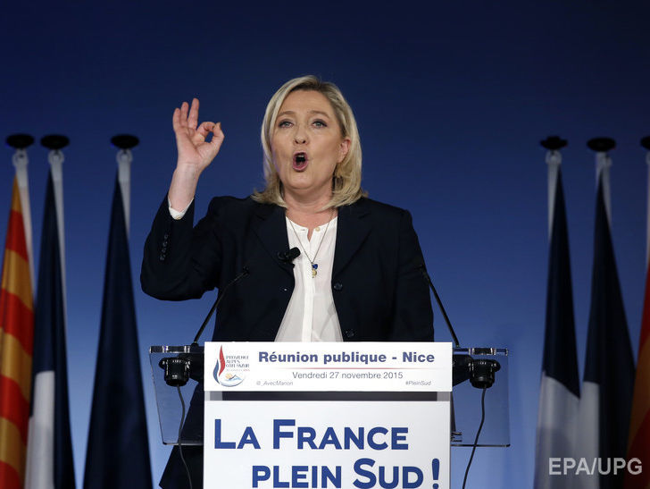 Французский "Национальный фронт" попросит у РФ €27 млн на предвыборную кампанию