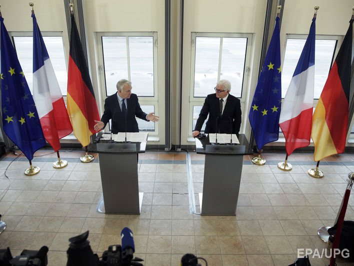 Главы МИД Германии и Франции призвали украинских политиков к совместным действиям ради продолжения курса реформ