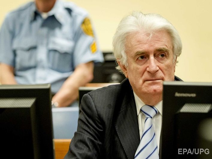 Караджич получил 40 лет тюрьмы за военные преступления