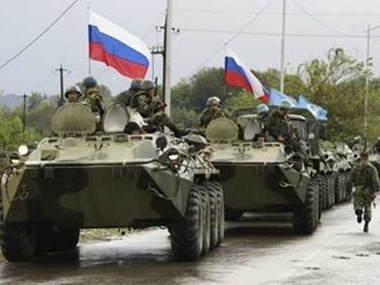 Российские войска несколько дней блокировали некоторые районы Крыма