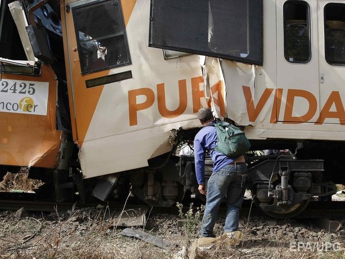 В Коста-Рике при столкновении двух поездов пострадали 245 человек