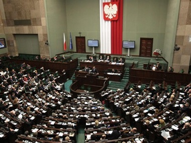 Польский сейм принял резолюцию о неприкосновенности территории Украины