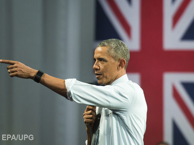 Обама: Выход из ЕС отправит Британию в конец очереди желающих заключить торговое соглашение с США 