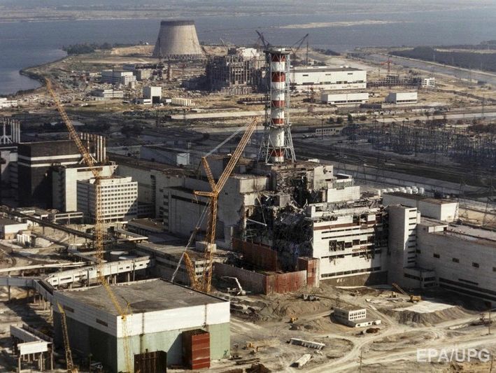 Военное телевидение Украины опубликовало архивные кадры работы ликвидаторов в Чернобыле. Видео