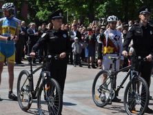 С автомобилями и велосипедами: в Кировограде запустили патрульную полицию. Фоторепортаж