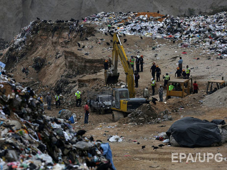 Четыре человека погибли и 24 пропали без вести после оползня на мусорной свалке в Гватемале