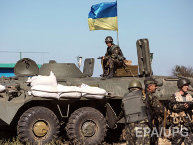 Штаб АТО: Позиции Вооруженных сил Украины в зоне проведения антитеррористической операции укреплены на 99% 