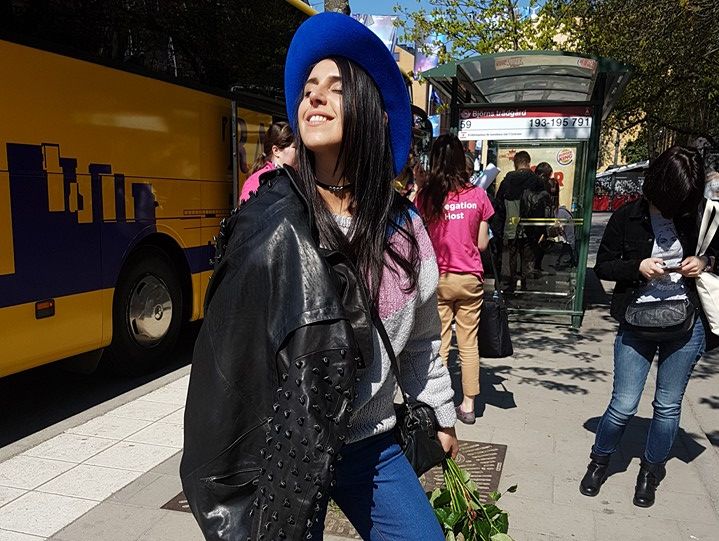 Джамала улетела в Стокгольм для участия в "Евровидении"