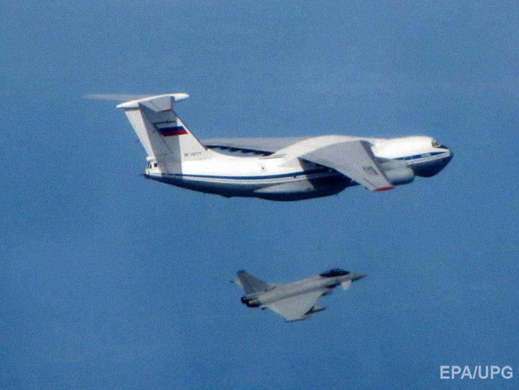 Британские истребители перехватили над Эстонией три военных самолета РФ