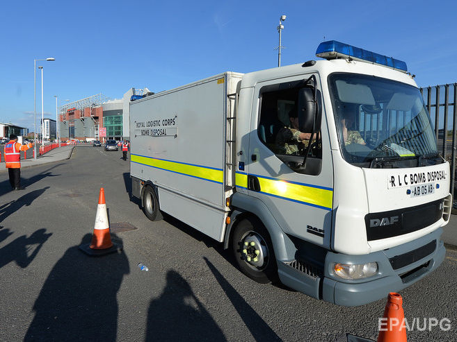 Муляж бомбы, из-за которого эвакуировали стадион в Манчестере, служба безопасности случайно забыла после учений