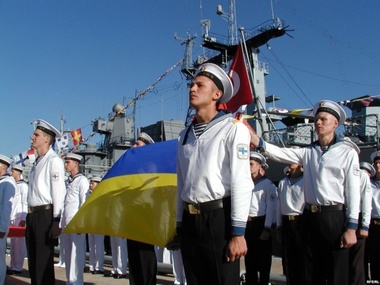 Заместитель командующего ВМС Украины Игорь Воронченко: Наши счета заблокированы, но присяги не нарушим