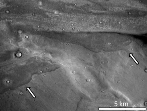 Американские ученые нашли на Марсе следы древних цунами