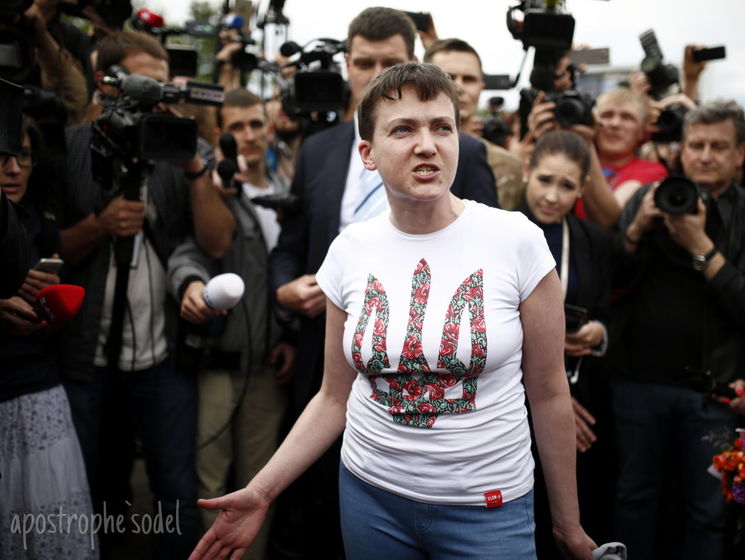 Освобождение Савченко. Онлайн-репортаж