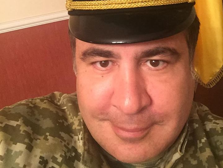 Саакашвили о службе в погранвойсках: Украинский полковник спас меня от доноса майора из Москвы