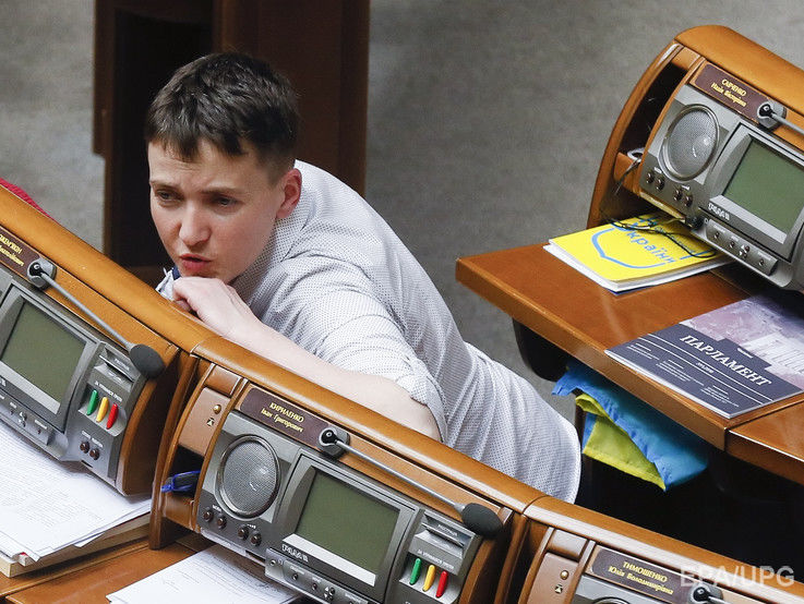 Савченко о работе парламента: Мне хочется очень громко материться. Но я уже политик и не могу этого делать