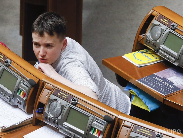 Савченко: За освобождение я благодарна украинскому народу. Если бы он молчал, политикам было бы все равно