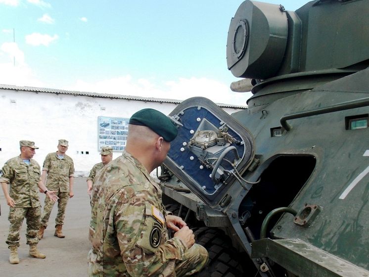 Американские военные посетили бригаду украинских десантников
