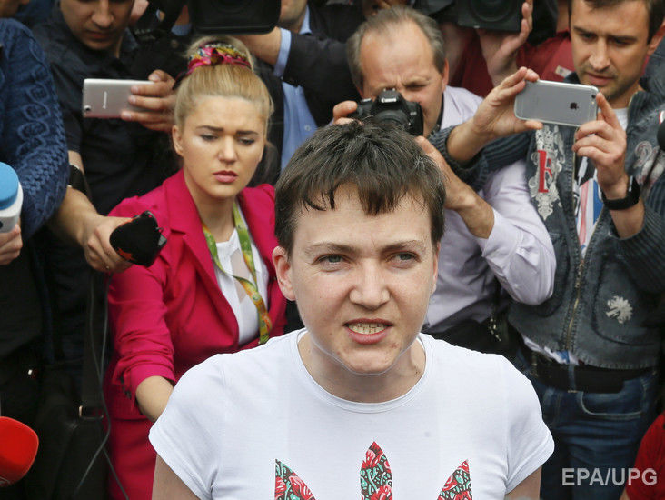 Савченко: Попала в плен, потому что дура, гранату забыла