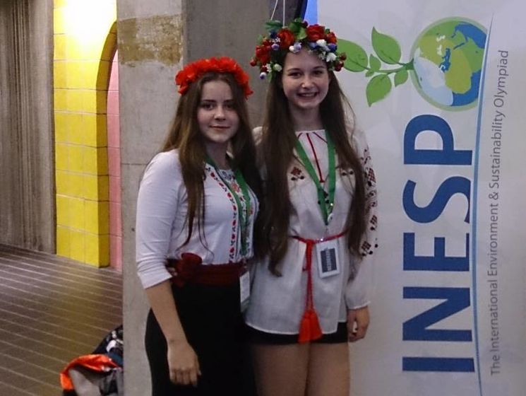 На экологической олимпиаде в Нидерландах украинские школьницы получили серебряные награды