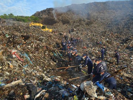 Львовский мусор будут временно сжигать на полигоне в Киеве