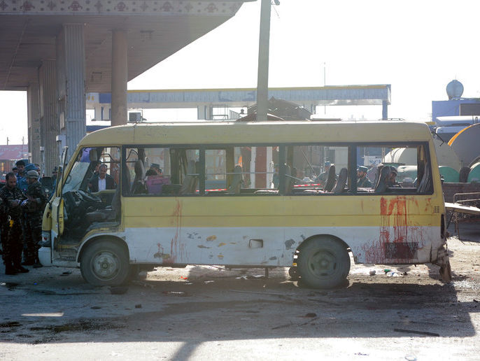 Жертвами взрыва автобуса в Кабуле стали 14 человек