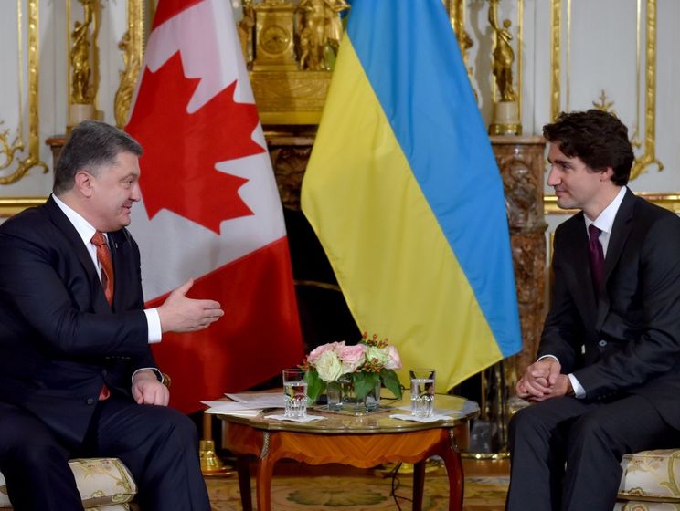 В начале июля в Украину приедет премьер Канады Трюдо