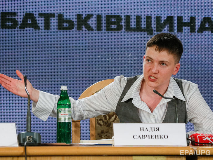 Власенко: Савченко уже влилась в "Батьківщину"
