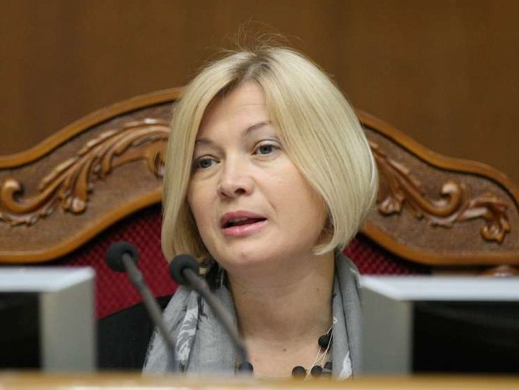 Ирина Геращенко: Освобождение украинцев из плена боевиков блокирует Кремль