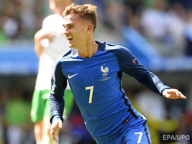 Евро 2016: Франция одержала волевую победу над Ирландией и вышла в четвертьфинал