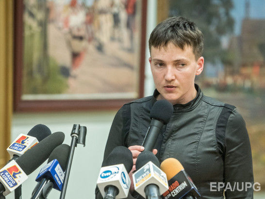 Савченко: Когда голодала, я смотрела передачи о еде