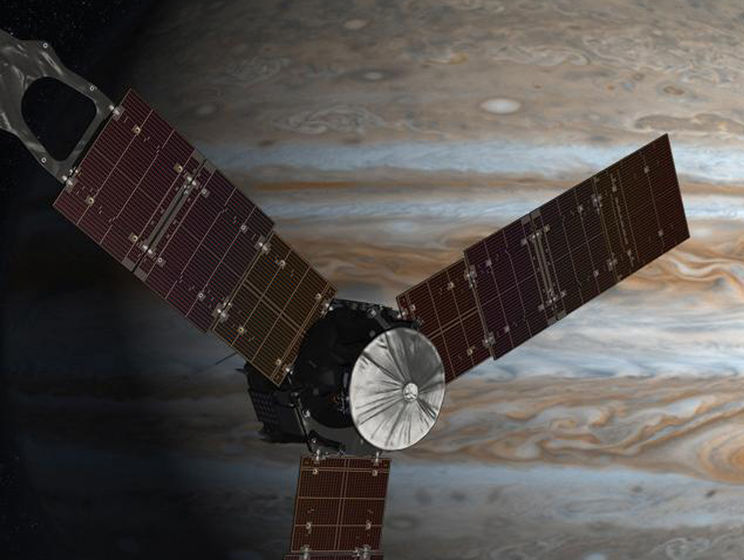 Аппарат "Юнона" вышел на орбиту Юпитера