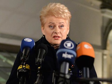 Президент Литвы: Лидер Украины приехал с четким решением ничего не подписывать
