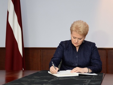 Президент Литвы: Украину ждет будущее Беларуси