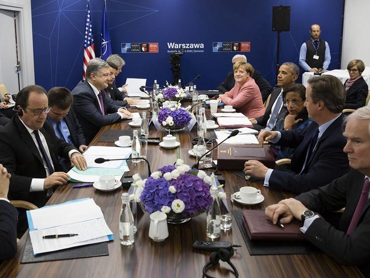 Цеголко: В Варшаве стартовала встреча "Большой пятерки" и Украины