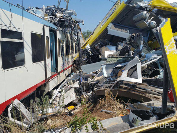 МИД Украины о столкновении поездов в Италии: Украинцев нет среди пострадавших