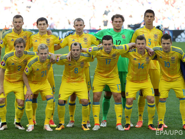 Сборная Украины по футболу потеряла 11 позиций в рейтинге ФИФА
