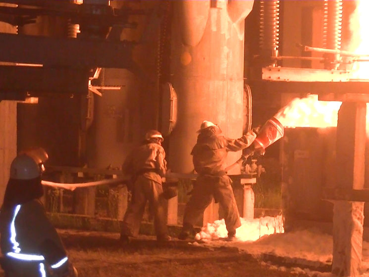 В Харькове на тепловой электростанции произошел пожар