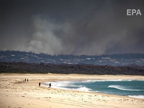 На востоке Австралии бушуют лесные пожары. Фоторепортаж