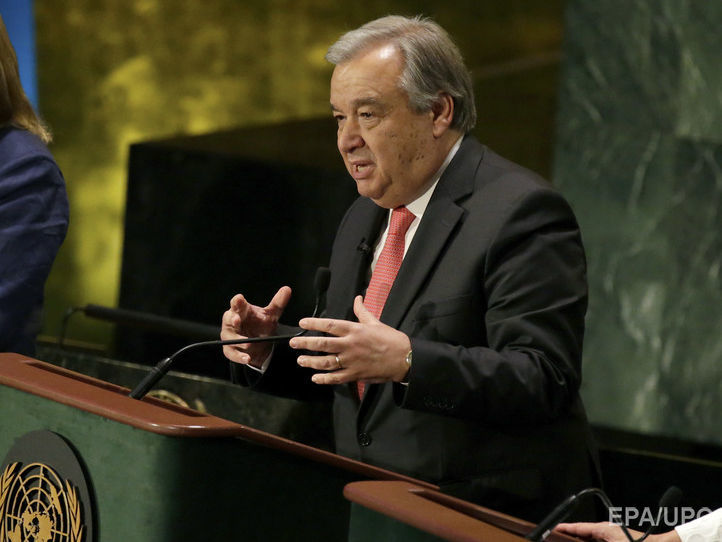 Первый тур выборов генсекретаря ООН выиграл португалец Гутерриш