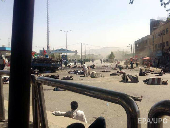 В Кабуле смертник взорвался во время демонстрации, минимум 10 погибших