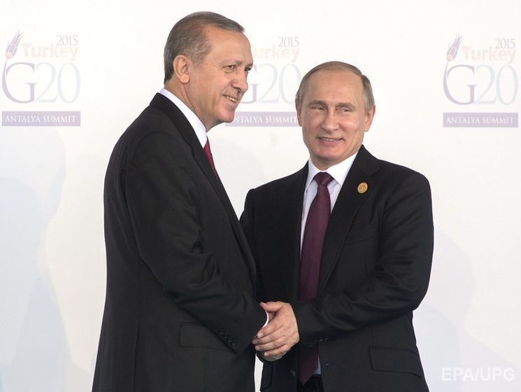 Эрдоган 9 августа встретится с Путиным
