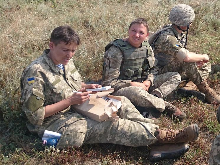 Савченко посетила учения "Си Бриз – 2016": Работой украинского командования недовольна не только я, но и американцы
