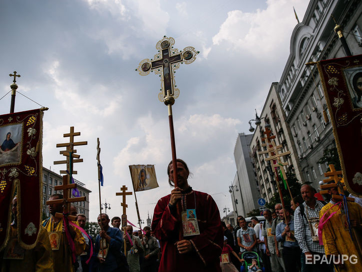 Глава полиции Киева: В крестном ходе участвовали 12–13 тыс. человек
